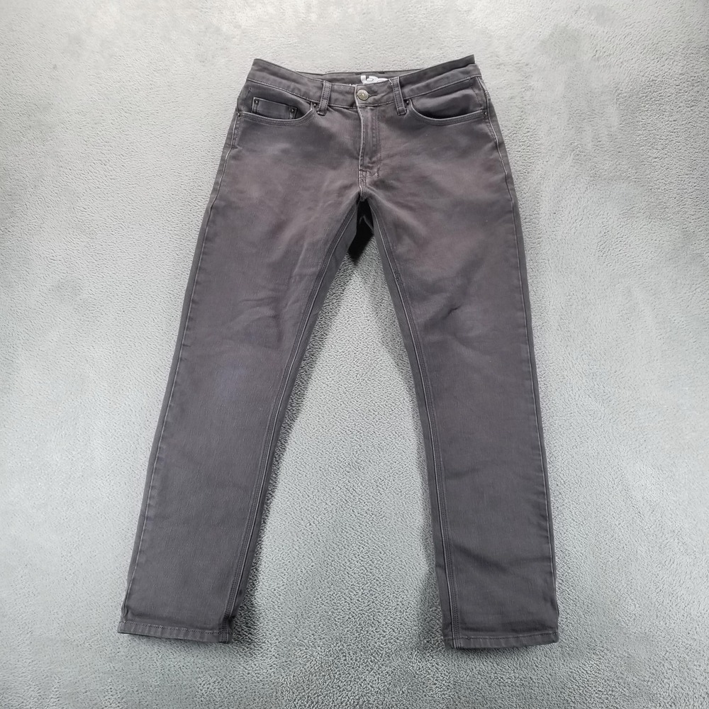 Bulletprufe‎ Jeans Mens 30x30 Gray Straight Stretch Low Rise Denim